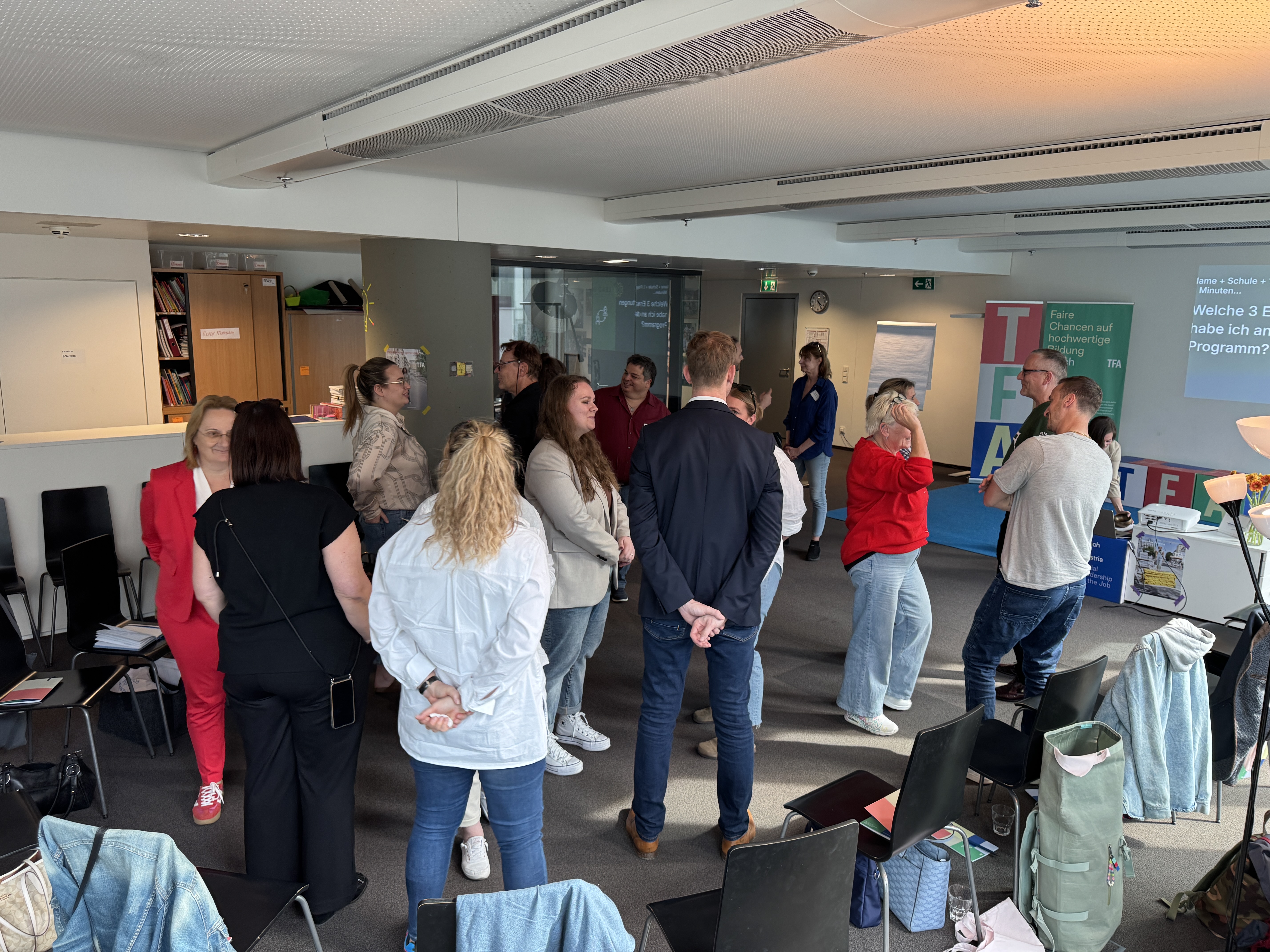 Schuldirektor:innen im TFA Office